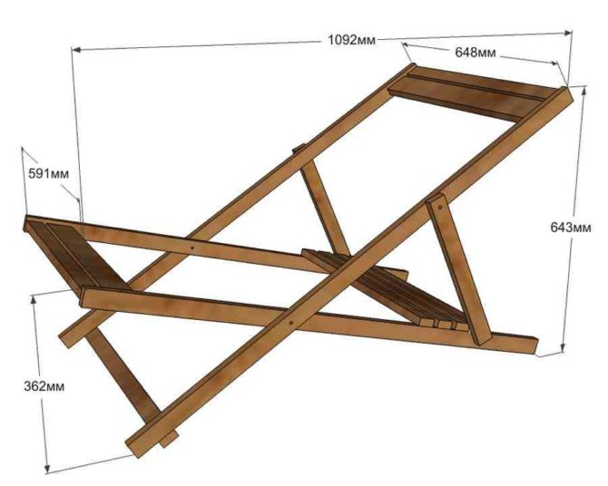 Как сделать деревянный шезлонг своими руками | VK